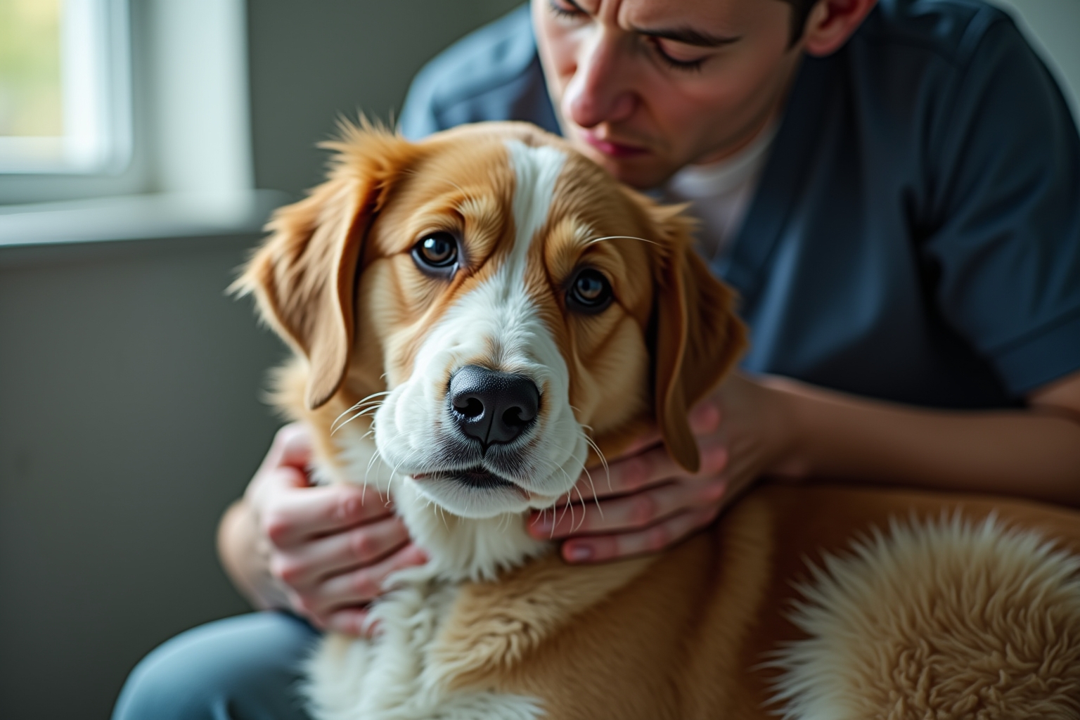 hund erbricht weißen schaum-Titel