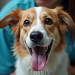 hund mit blauer zunge-Titel