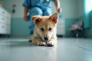 hund rutscht auf po-Titel