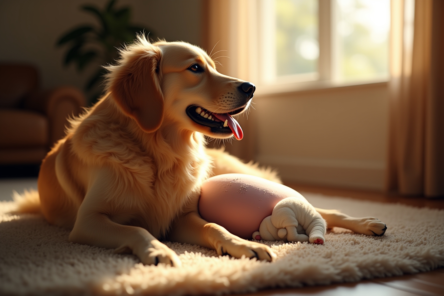 wie lange trägt ein hund-Titel